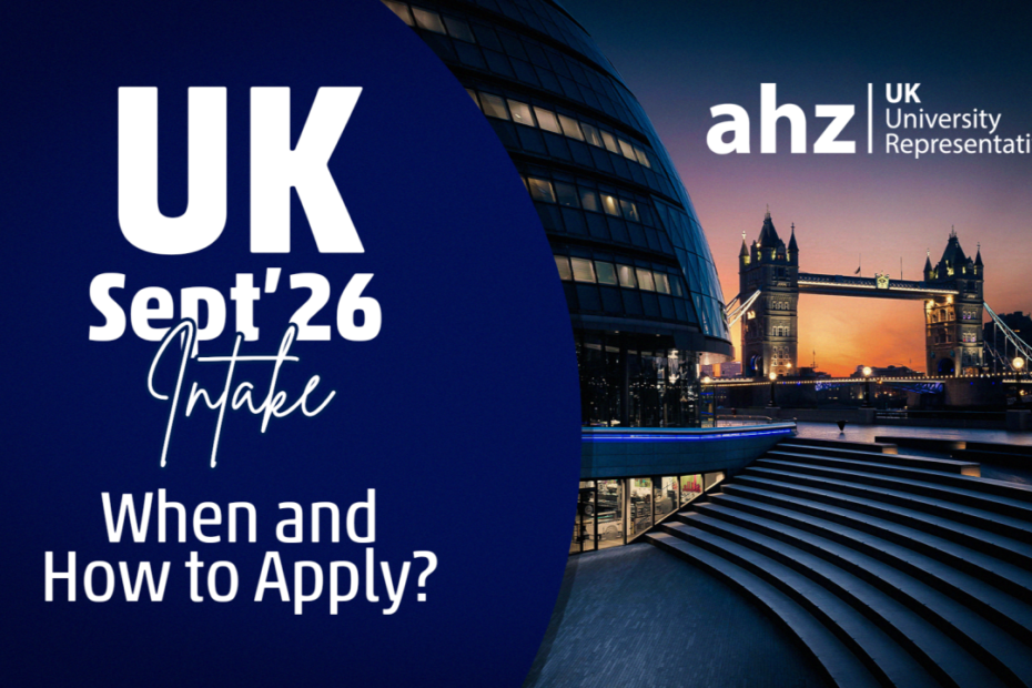 September Intake in UK