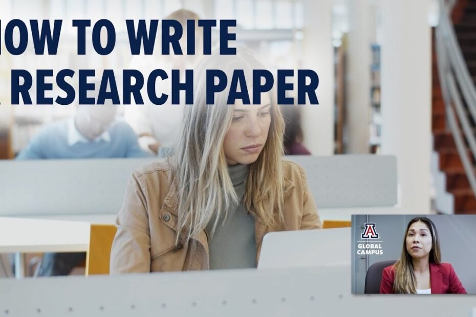 How To Write A Research Paper For College